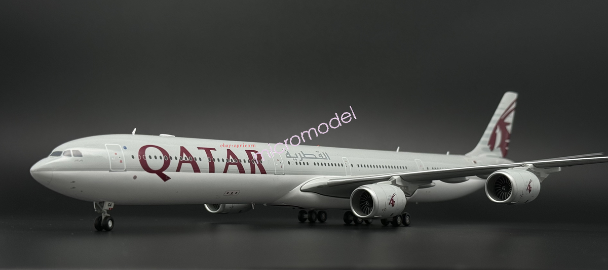 航空機・ヘリコプター JC Wings 1/200 QATAR A340-600 A7-AGA JC 1/200 Qatar Airlines Airbus A340-600 Alloy Aircraft Model A7