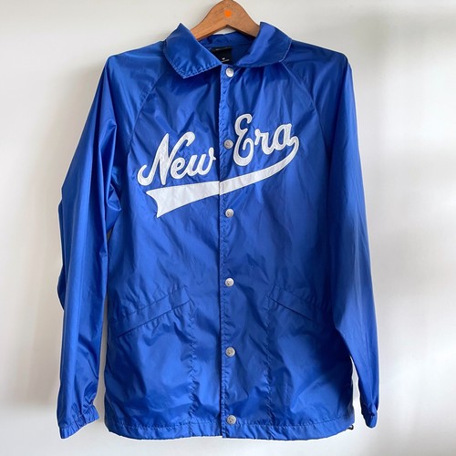 New Era Jacket Men’s Coaches Spray Jacket Royal Blue Size Medium New Era Cap Co