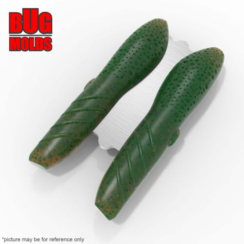 Bait DIY Fishing Mold Soft Plastic Baits Lure Plastisol Bass CoverScat - Picture 5 of 9