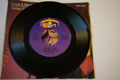 Frank and Moon Zappa NM 45 rpm 