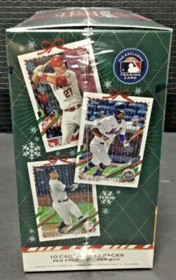 2021 TOPPS HOLIDAY MEGA BOX BASEBALL TRADING CARDS FACTORY SEALED