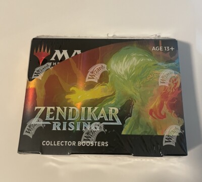 Magic the Gathering MtG ZENDIKAR RISING Collector Boosters Box * FACTORY SEALED
