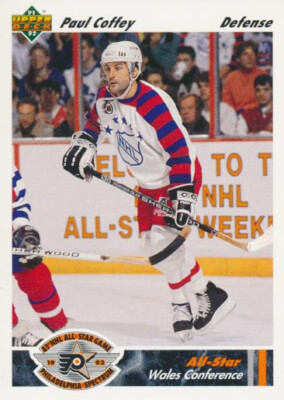 1991-92 Upper Deck #615 PAUL COFFEY - NHL All-Stars