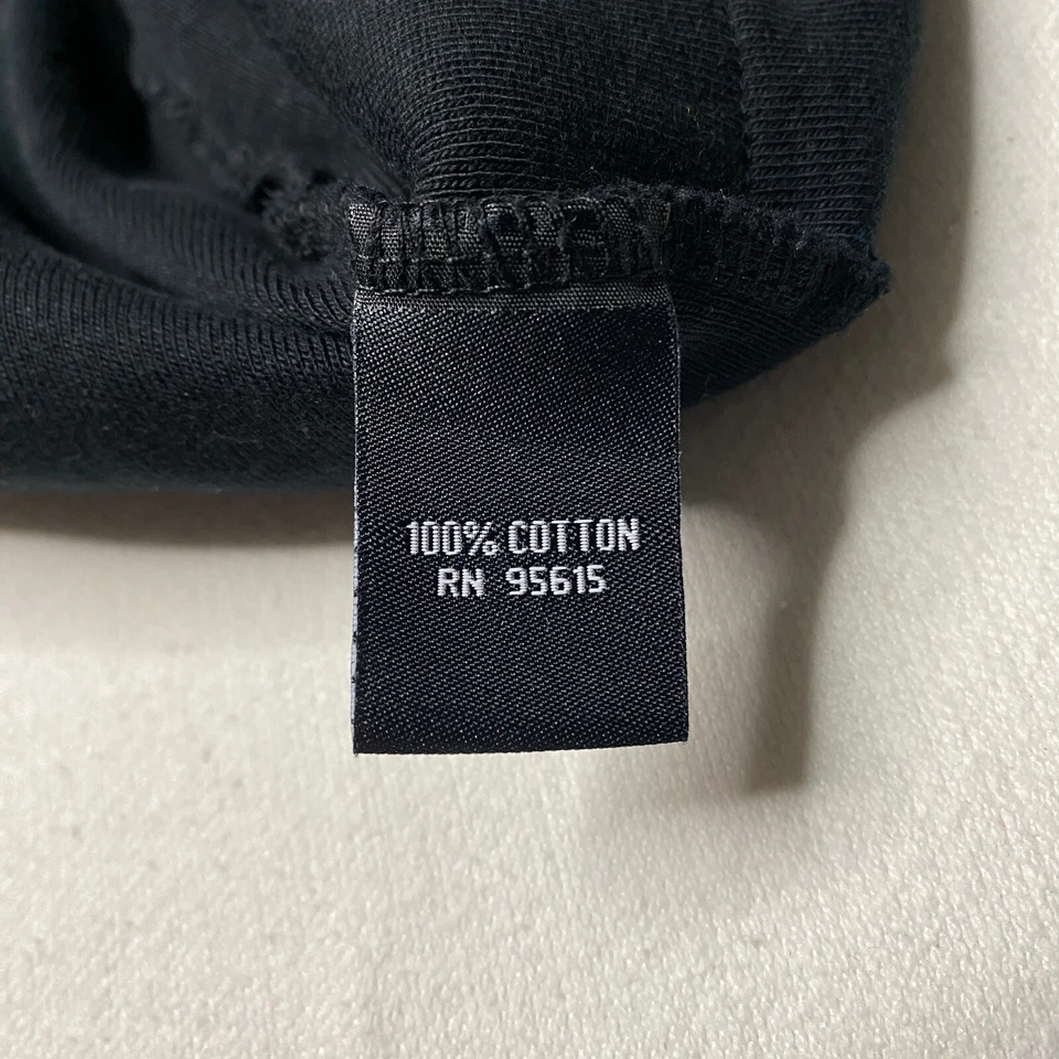 Rafaella женщин свитер sz M черный открытый передний кардиган рулон вкладка 3/4 рукав - Изображение 4 из 4