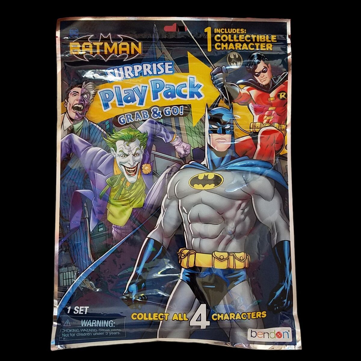 DC Comics Batman Surprise Play Pack Grab & Go (Includes 1 Collectible  Character)