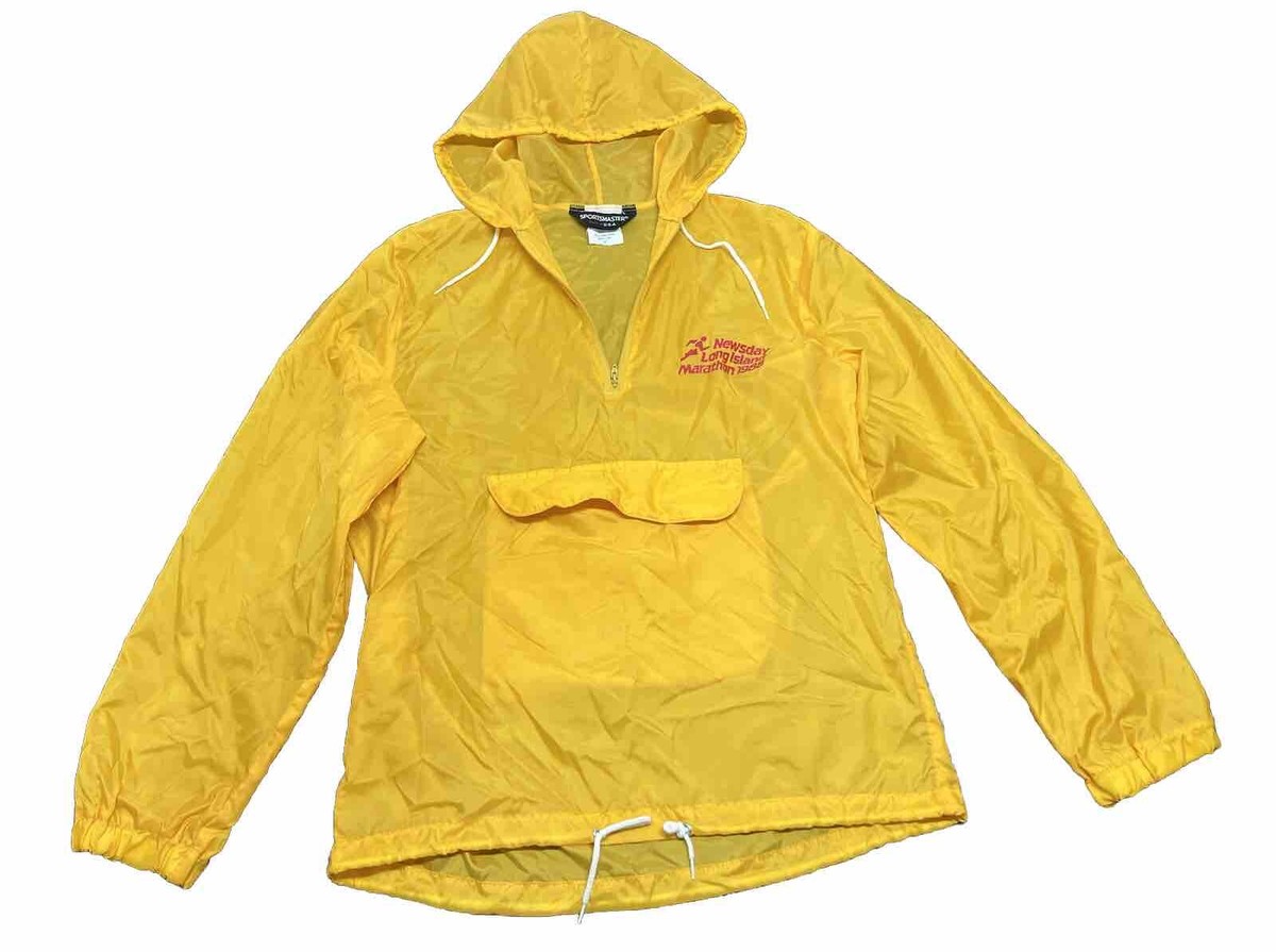 Vintage 1988 Newsday Long Island Marathon NYC Thin Running Jacket
