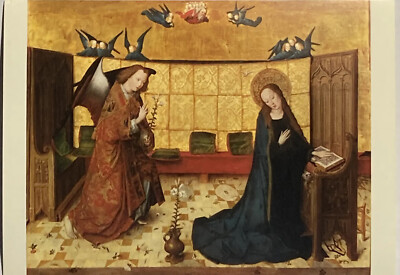 Rare Postcard Meister Des Marienlebens Our Lady s Annunciation Life Of Mary P2