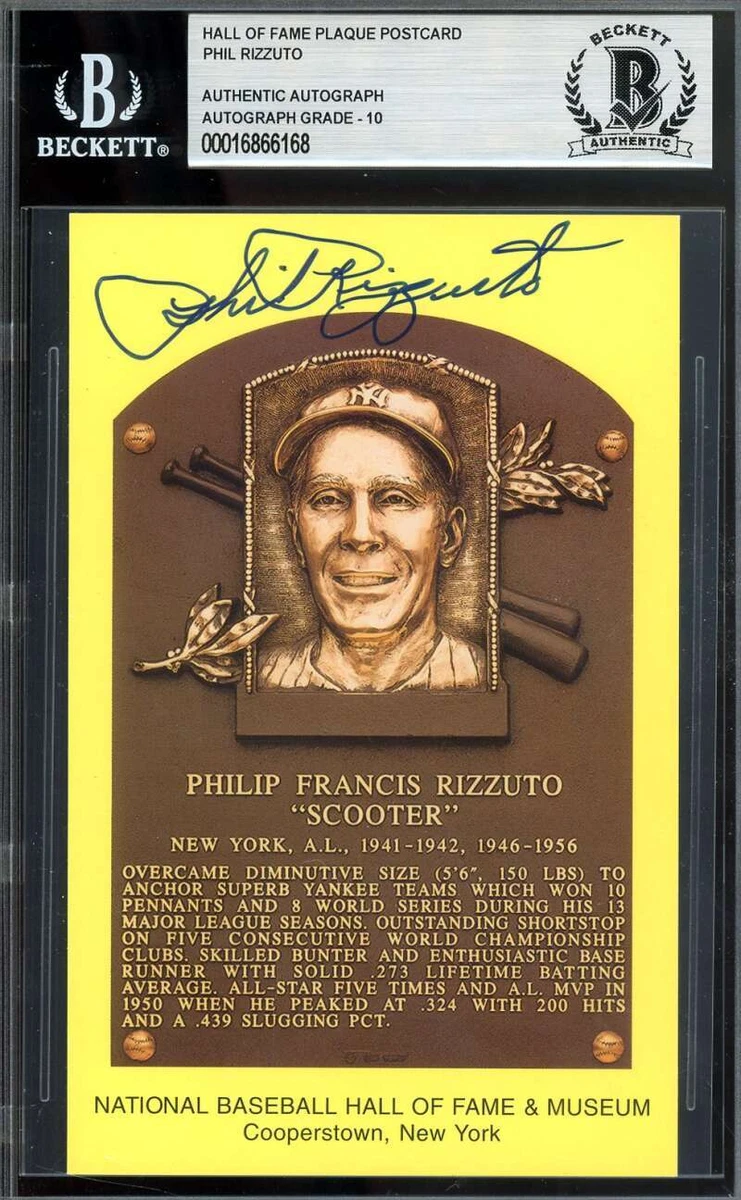Phil Rizzuto MLB Original Autographed Items for sale | eBay