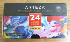 ARTEZA 24 ACRYLIC COLORS PREMIUM