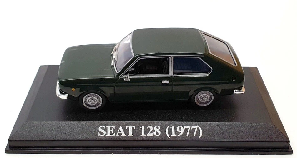 Altaya 1/43 Scale Diecast 150962 - 1977 Seat 128 - Green - Image 4 of 4