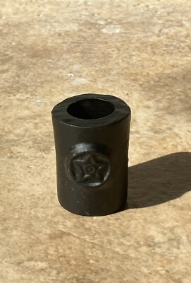 Pentagram Cast Iron Chime Candle Holder