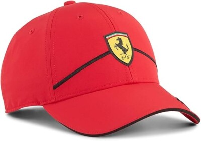 Scuderia Ferrari x PUMA Baseballcap Offizielles Fan-Statement ikonischem Schild