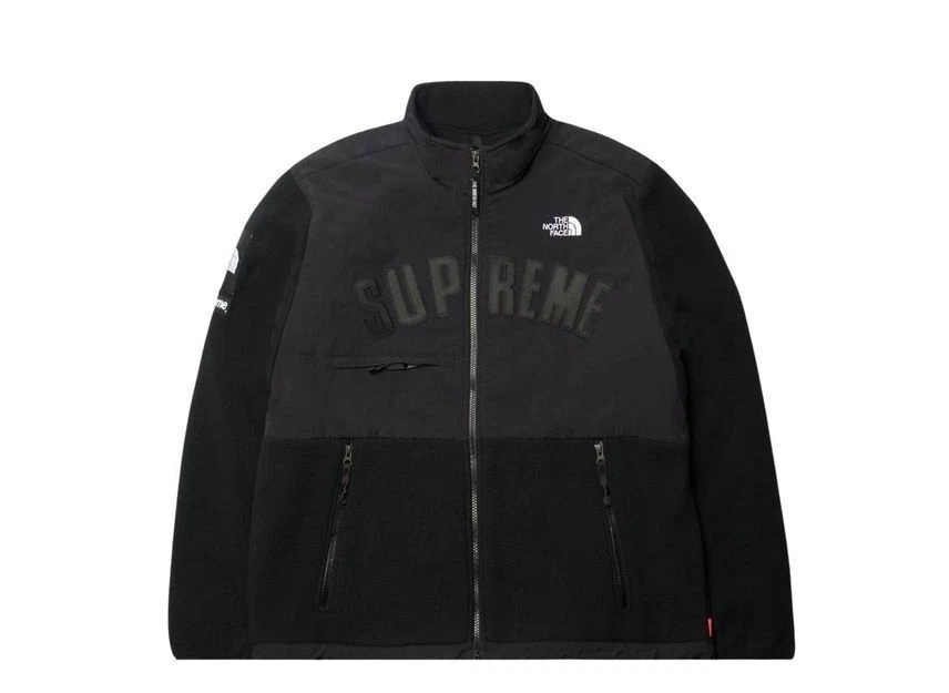 Veste polaire Denali Supreme The North Face Arc Logo noir