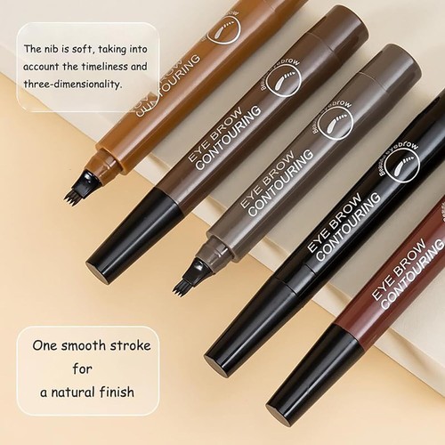 Nexavale Eyebrow,Nexavale Magic Eyebrow Enhancing Pen, Waterproof 4-Tip Eyebrow - Picture 7 of 18