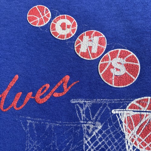 VTG High School Basketball V Sweatshirt Size S Russell Athletic USA!!! - Picture 8 of 11