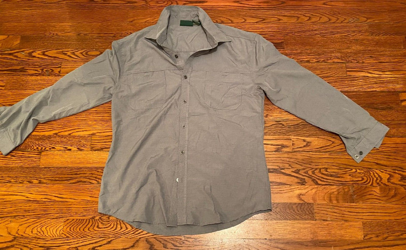 Stillwater Supply Co Long sleeve Grey Shirt Size M RN #23923