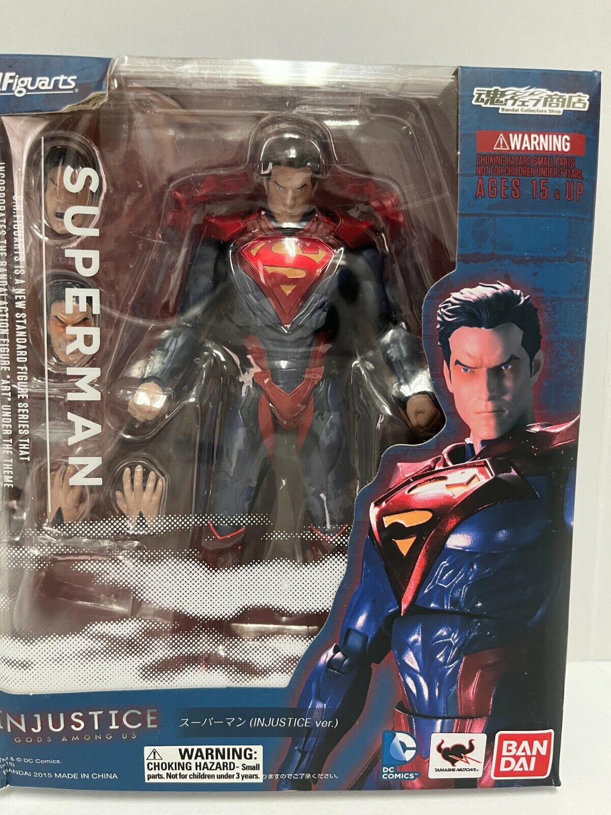 BANDAI S.H. Figuarts Superman: Injustice Gods Among Us 6.3