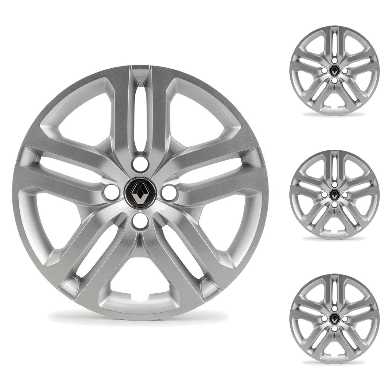 Enjoliveurs 16 pouces Renault Clio IV d'origine constructeur - Lot de 4
