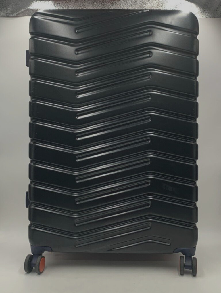Pottery Barn Make It Mine Hard Sided Luggage Checked Spinner