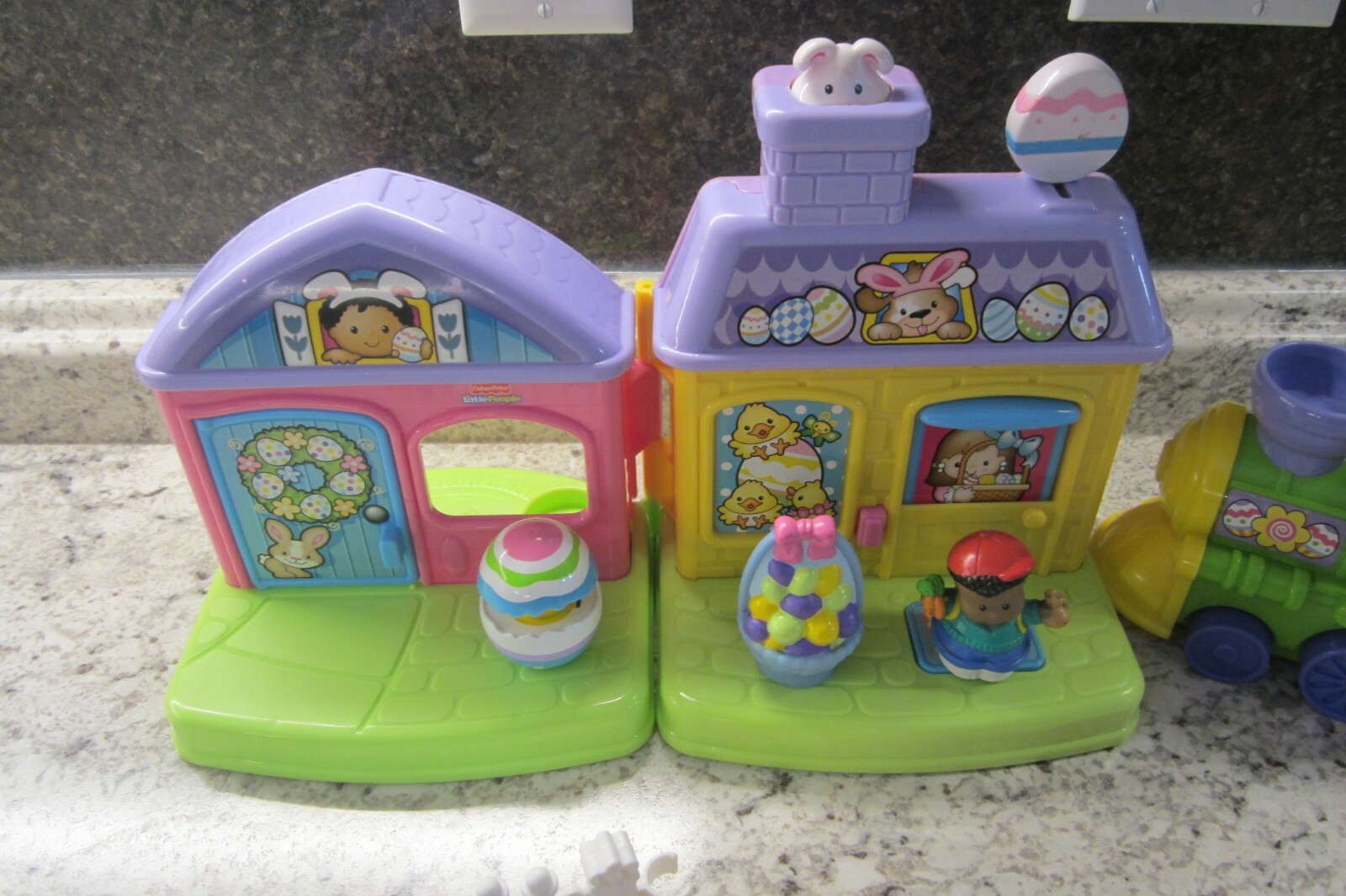 little people car set