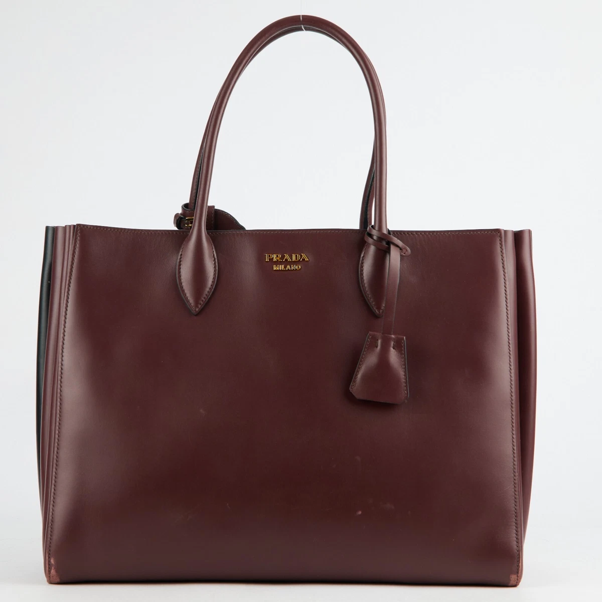 Prada bibliotheque tote bag sales