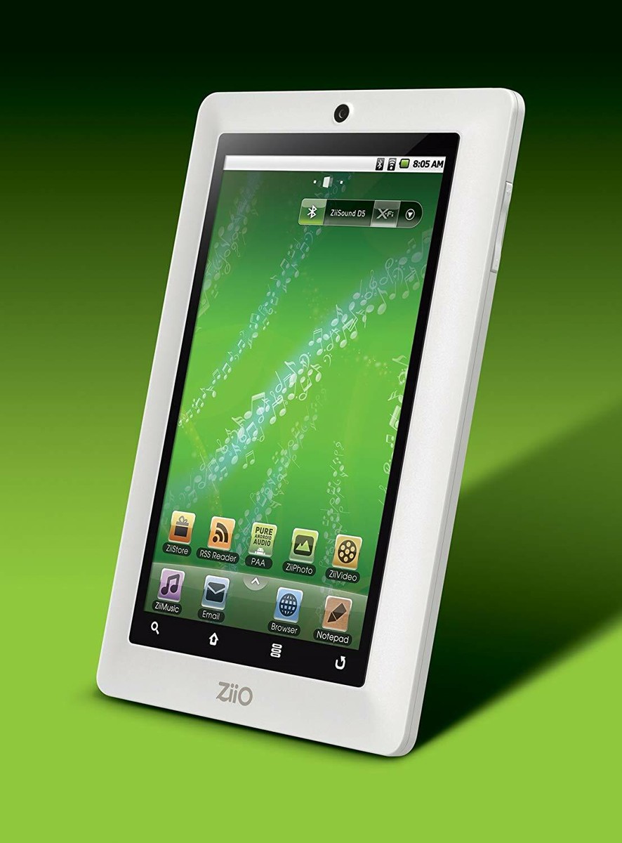 Creative ZiiO 7in 8GB Wi-Fi Bluetooth aptX HDMI X-Fi Androi Tablet