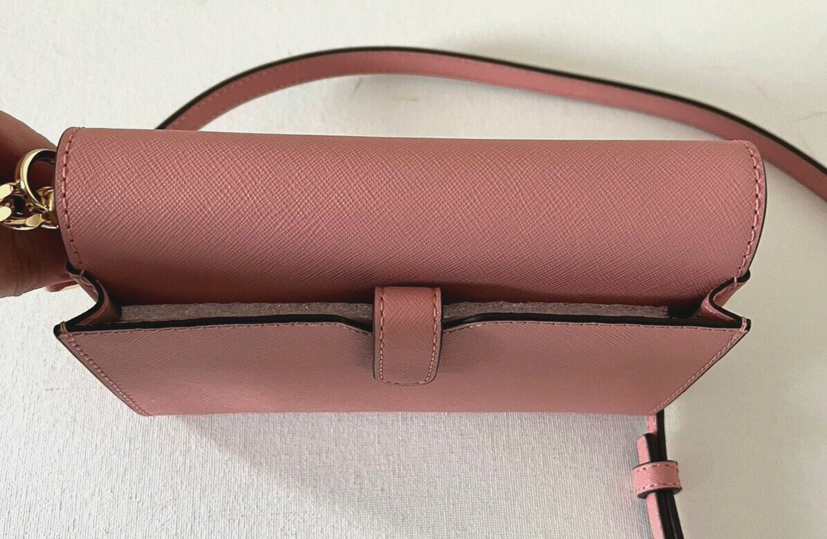 New Michael Kors Jet Set Travel Medium Phone Crossbody Leather 
