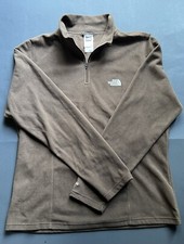 The North Face Women s Size XL Brown Quarter Zip Pullover Clean NICE