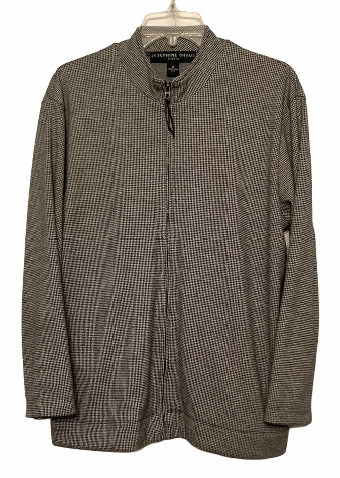 Suéter Cárdigan Josephine Chaus Cremallera Completa, Sudadera Mujer’s Mediana Espiga Foto 3 de 4