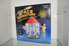 Roarin' Rocket Space Adventure Themed Play Tent Spaceship Kids Imagination Toy