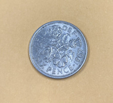 1967 Great Britain 6 Pence c/n KM 903 nice circulated coin