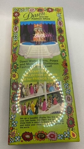 NRFB New MIB Vintage Topper DAWN DOLL Bright Orange Shoes, ZIG ZAG mini Taiwan - Picture 4 of 5