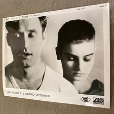 Sinead O’Conner & Jah Wobble Press Photo 8x10”.