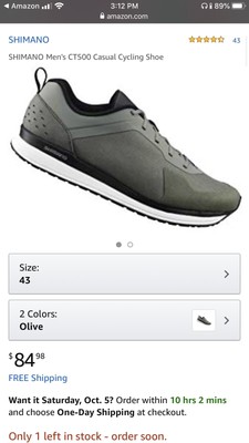 shimano men's ct500 casual cycling shoe