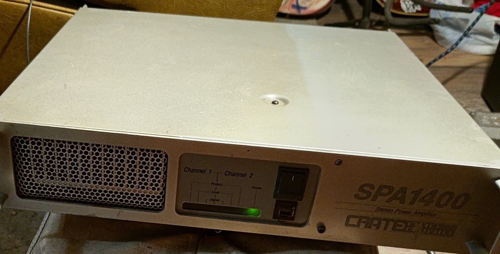 crate spa 1400 power amp