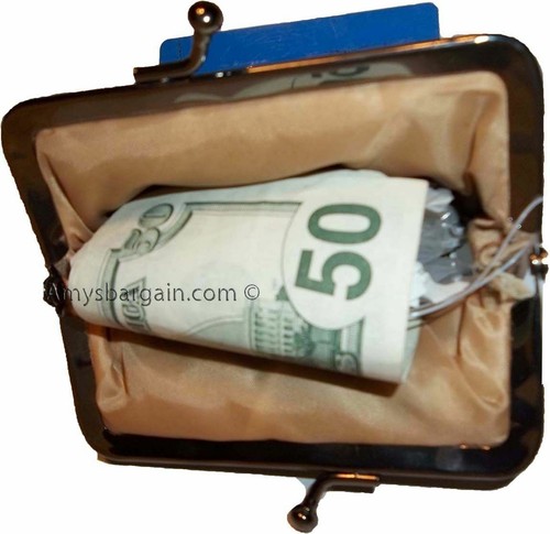 Lote de 3 Nuevos Monederos de Cuero para Mujer Bolso para Monedas Cartera Bolso de Mano Estuche para Monedas BN - Imagen 11 de 12