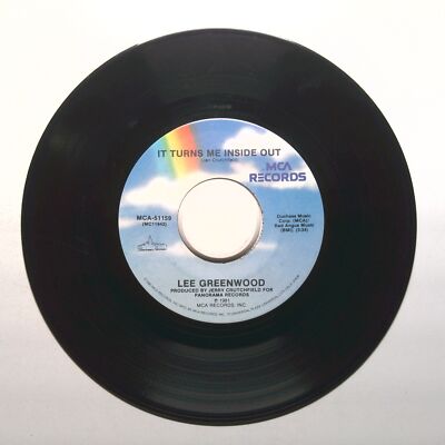 Lee Greenwood - It Turns Me Inside Out; Thank You for Changing My Life - 45 RPM