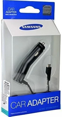 Samsung Carica batteria da Auto Car Adapter Caricabatterie MicroUSB ACADU10CBE - Immagine 3 di 4