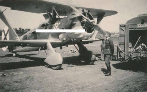 Legion Condor deutsches Tankwagen & Schlacht-Flugzeug HS 123 Totenkopf Wappen
