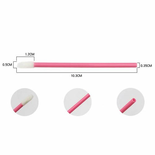50pcs Disposable Mascara Wands Eyelash Brushes Lash Extension Spoolie Applicator - Picture 2 of 21