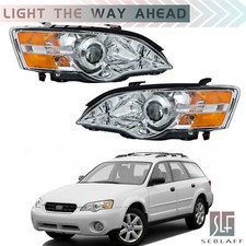 For subaru legacy/Outback  2005-2007 Halogen Headlight Assembly Set Left&Right