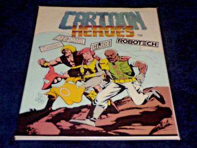 CARTOON HEROES 1986 PSI FI MOVIE PRESS (NM) HE-MAN GI JOE ROBOTECH THUNDAR