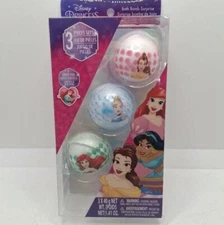 Princess 3 pack Bath Bomb Surprise, 1 Surprise inside!