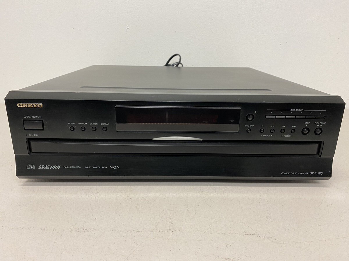Onkyo DX-C390 6 Disc CD Changer Player No Remote WORKS | eBay Onkyo DX-C390 6 Disc CD Changer Player No Remote WORKS | eBay