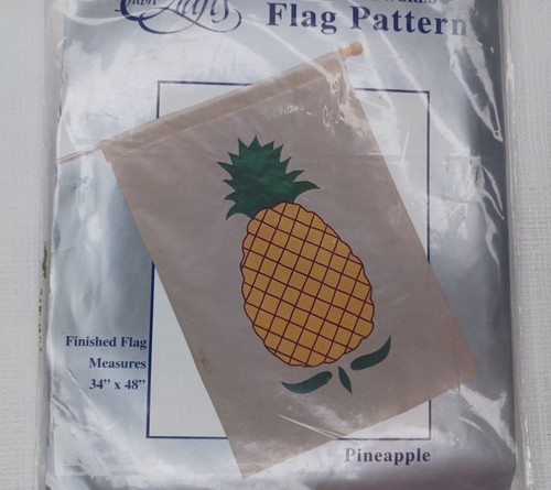 Pineapple Flag Sewing Pattern #07617 New 34" x 48" The Flag Works - Picture 8 of 8