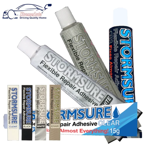 STORMSURE 15G FLEXIBLE WATERPROOF REPAIR ADHESIVE GLUE TENT WADERS RIPS HOLES