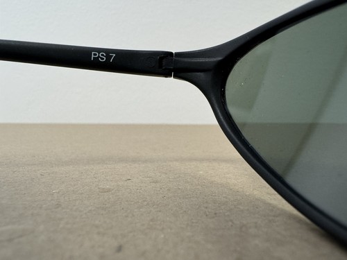 Ray-Ban Sunglasses PS 7 Bausch & Lomb Matt Black Eyewear 135mm 18-64 Hard Case - Picture 5 of 9