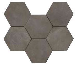 Ragno Rewind Carrelage sol 21x18.2cm Polvere hexagon - 1030894
