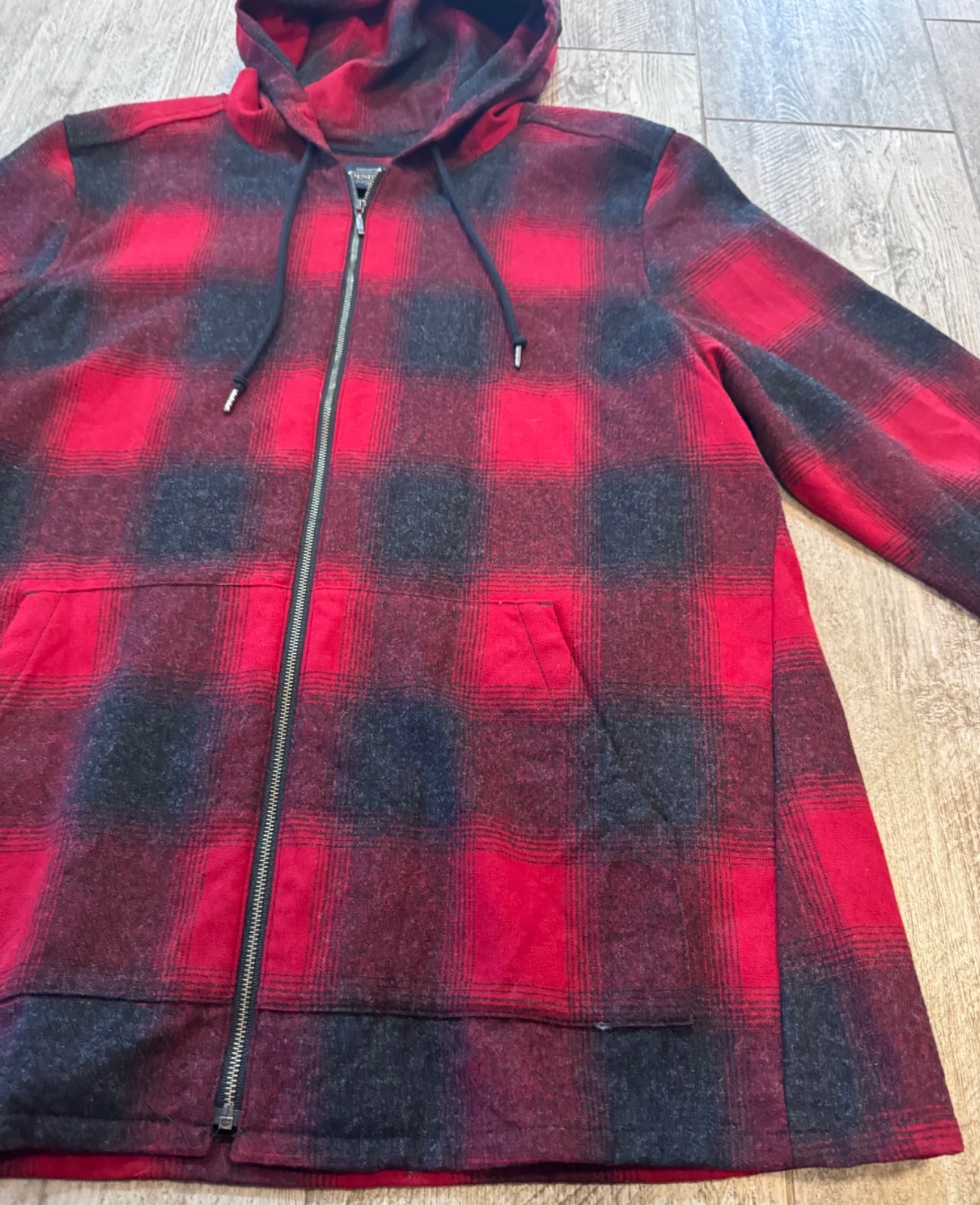 PENDLETON 100% VIRGIN WOOL BUFFALO PLAID FULL ZIP… - image 3