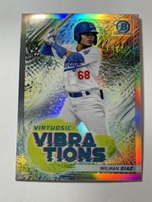 2022 Bowman Baseball Virtuosic Vibrations - Wilman Diaz - Los Angeles Dodgers